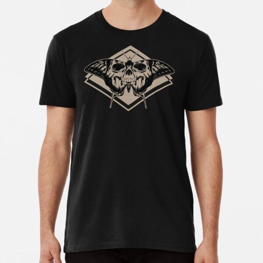 Discover Evil Butterfly Wings and Skull graphic T-shirts