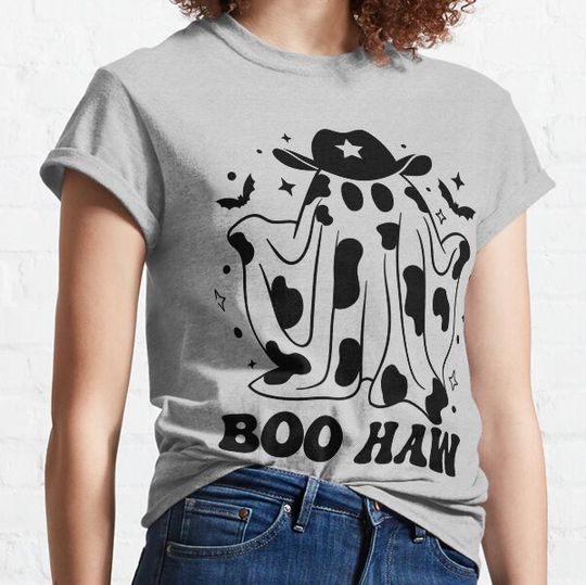 Discover Boo Haw Cowboy Ghost T-shirts