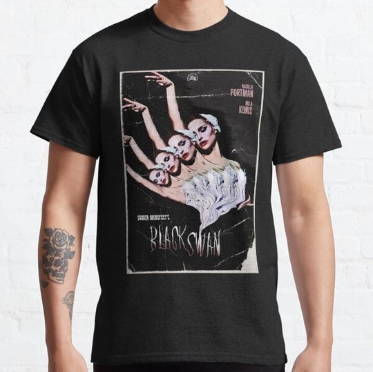 Discover "Black Swan" Vintage Movie Poster T-shirts