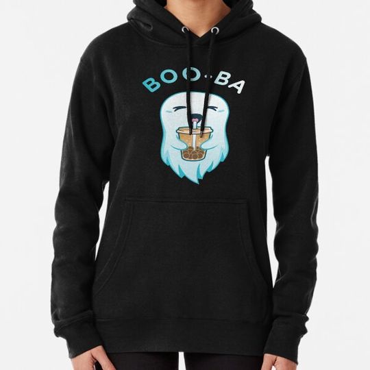 Discover Boba Tea Halloween Boo Crew Ghost Lovers Bubble Tea Drinker Classic . Hoodies