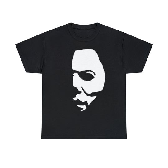 Discover Mike Silhouette Tee Michael Myers Horror Get into the Spirit: Halloween Graphic Tees for the Whole Family