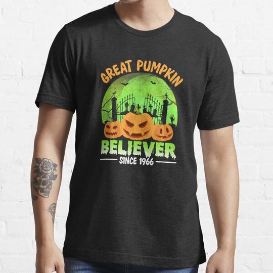 Discover Great Pumpkin Believer since 1966 T-shirts