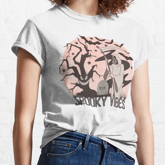 Discover Halloween Spirit Spooky Vibes T-shirts