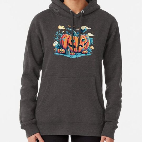 Discover Vintage Halloween Pumpkin 2023. Halloween 2023 Hoodies