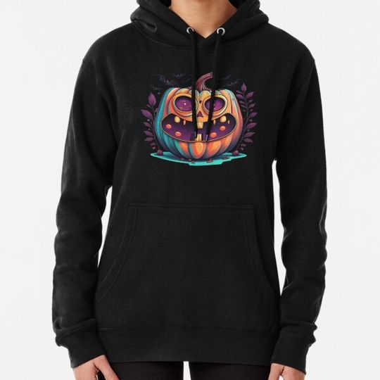 Discover Vintage Halloween Pumpkin 2023. Halloween 2023 Hoodies