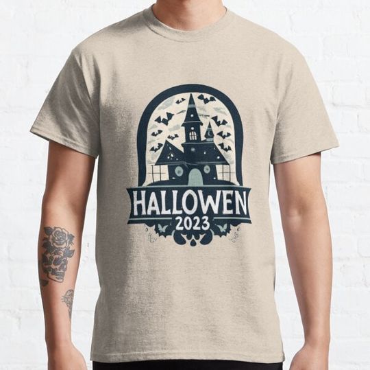 Discover Vintage Halloween Pumpkin 2023. Halloween 2023 T-shirts