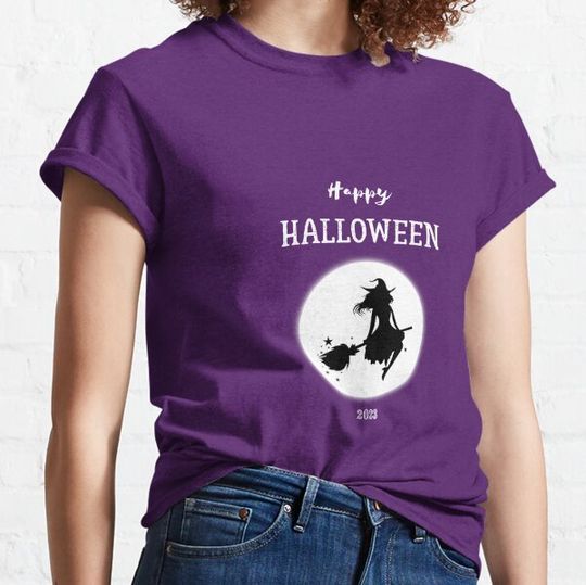 Discover Happy Halloween 2023 white. T-shirts