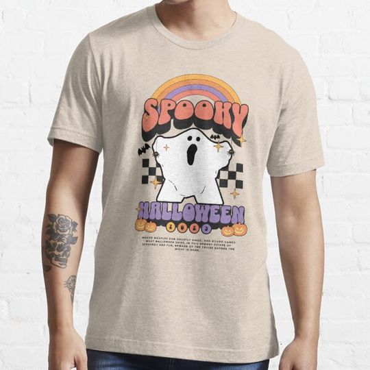 Discover Meeple's Ghostly Guise: Spooky Halloween 2023! Board Game lover gift T-shirts