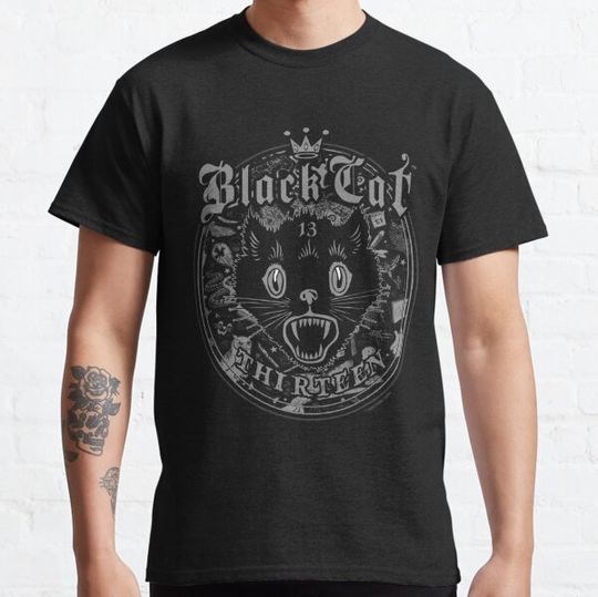 Discover Black Cat 13 II T-shirts