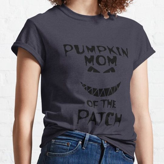 Discover Pumpkin Mom of the Patch Halloween Family T-shirts