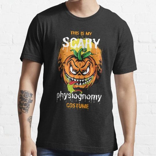 Discover This is My Scary Physiognomy Costume... Gift for Family Members and Friends T-shirts