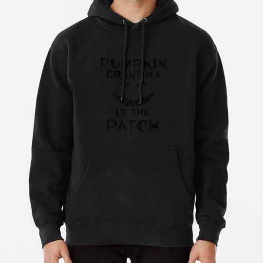Discover Pumpkin Grandma of the Patch Halloween Family Hoodies