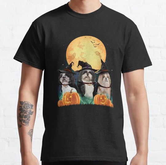 Discover Shih Tzu and Halloween T-shirts