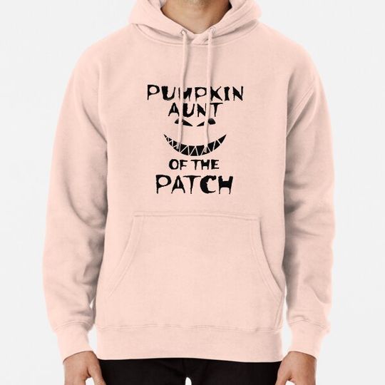 Discover Pumpkin Aunt of the Patch Halloween Family Hoodies