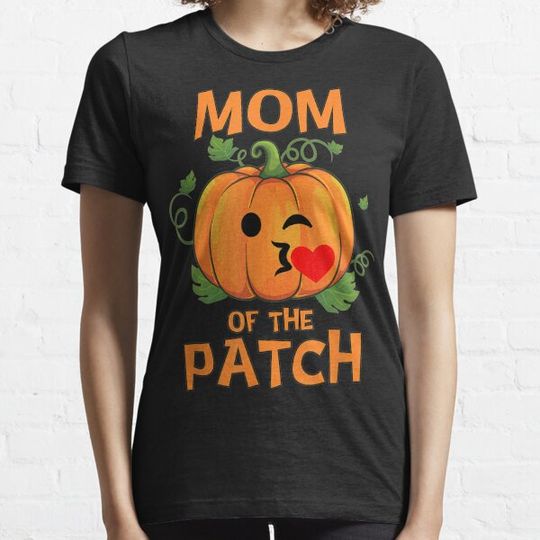 Discover Pumpkin Mom Of The Patch Family Halloween Tee T-shirts