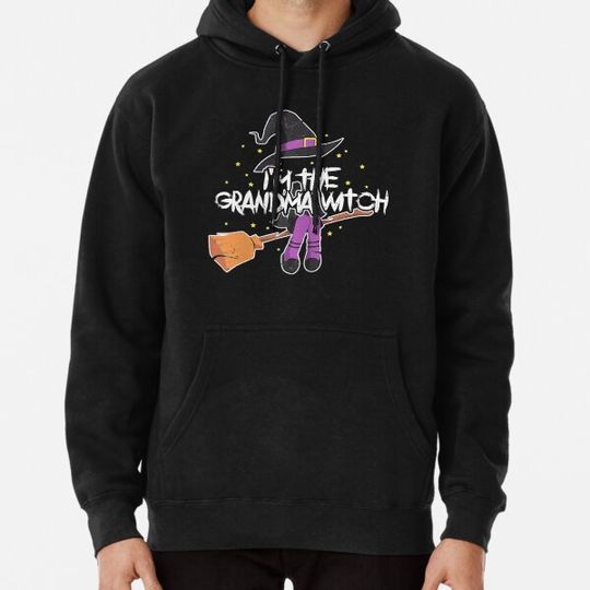 Discover Womens I'M The Grandma I Grandmother Halloween Hoodies