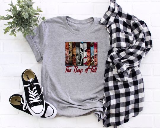 Discover The Boys of Fall Horror Movie Halloween Shirt