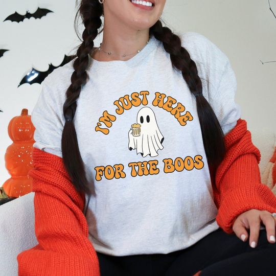 Discover I'm Just Here for the Boos Halloween T-Shirt