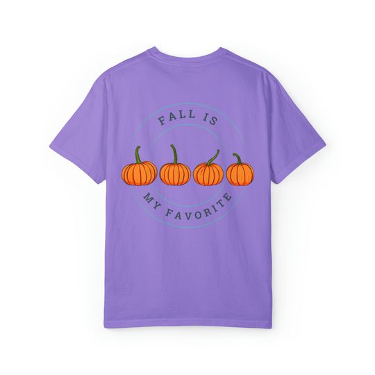 Discover Fall/Pumpkin/T-shirt/Holiday/2023/ Garment-Dyed T-shirt