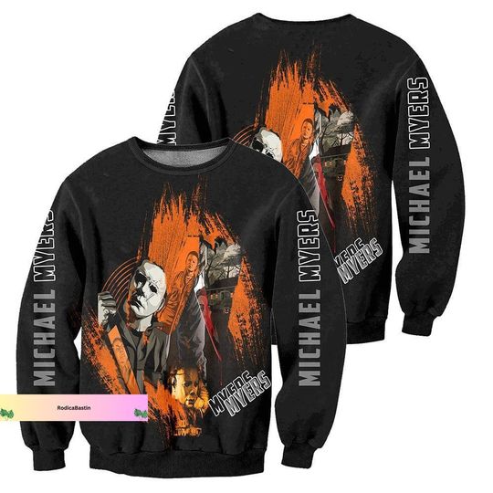 Discover Michael Myers Horror Movie Hoodie