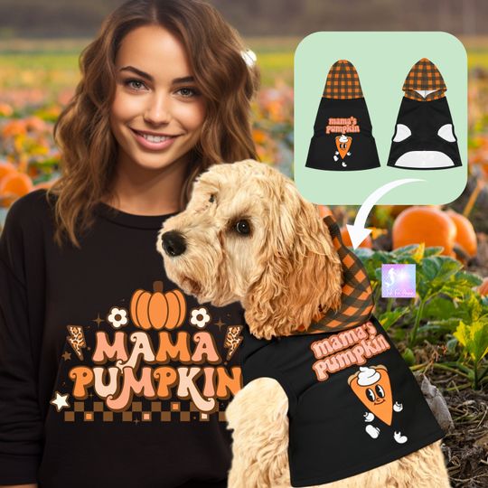 Discover Matching Halloween Hoodie for Dogs and Owners