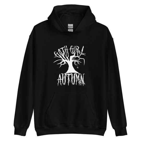 Discover Goth Girl Autumn Hoodie
