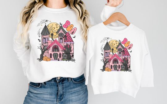 Discover Boo Sweatshirt, Mommy and Me Halloween Shirts, Family Halloween Shirts, Matching Outfits, Kids Ghost Sweatshirt, Toddler Sweatshirt