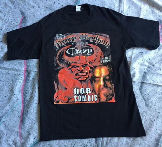 Discover Vintage Rob Zombie Shirt merry mayhem tour size medium