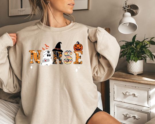 Discover Halloween Nurse Shirt for Spooky Season