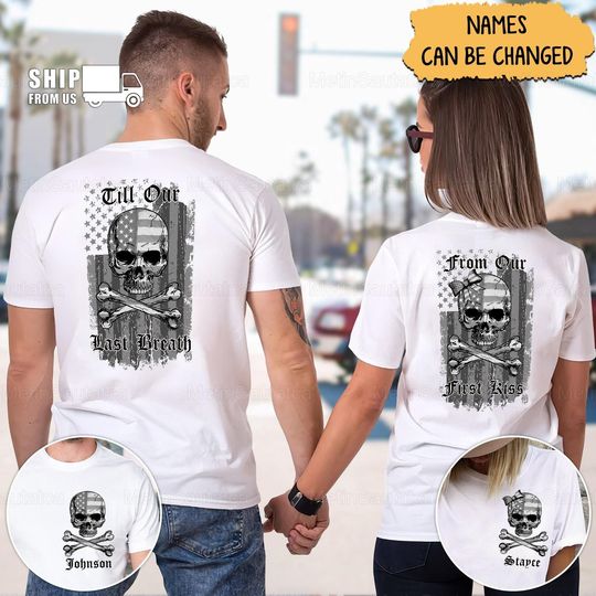 Discover Matching Skeleton Couple Hoodie for Couples