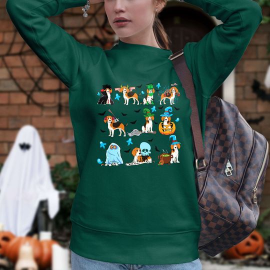 Discover Halloween Dog Lover Sweatshirt