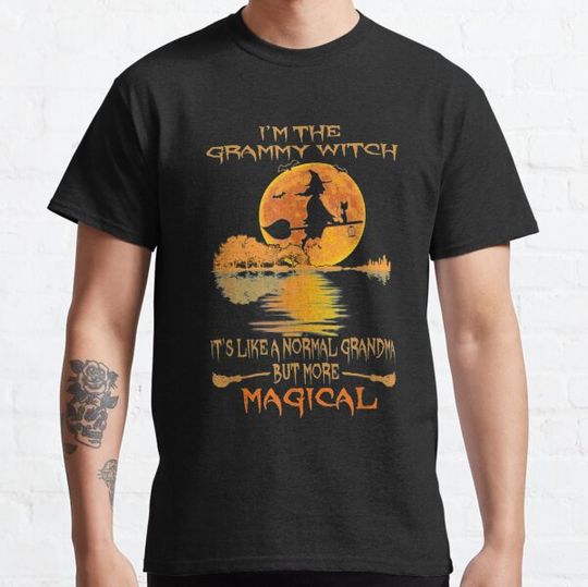 Discover Im Grammy Witch Like Normal Grandma Halloween Gifts T-shirts