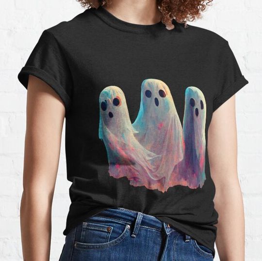 Discover Groovy Ghost Spooky Season AI generator T-shirts