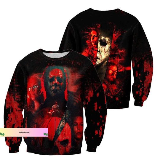 Discover Michael Myers Halloween Sweatshirt for Fans