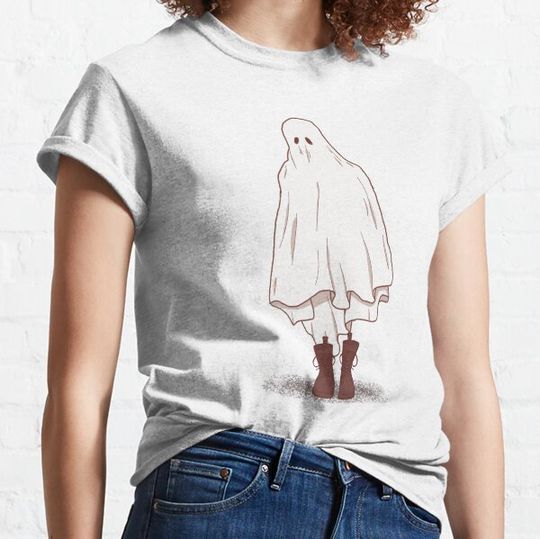 Discover Aesthetic Indie Ghost With Doc Boots T-shirts