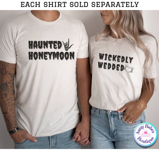 Discover Newlywed Funny Halloween Shirt for Couples