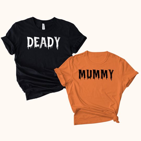 Discover Couples Halloween Shirt for Matching Costumes