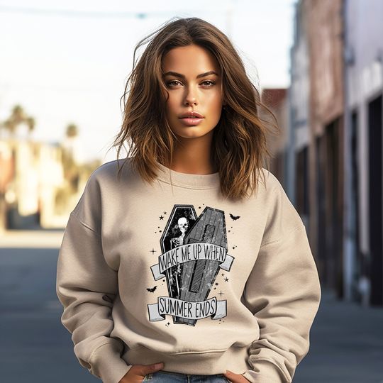 Discover Funny Halloween Ghost Sweatshirt - Women's Fall Apparel