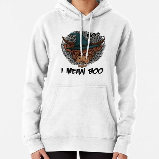 Discover Moo I Mean Boo Cow Halloween Hoodies