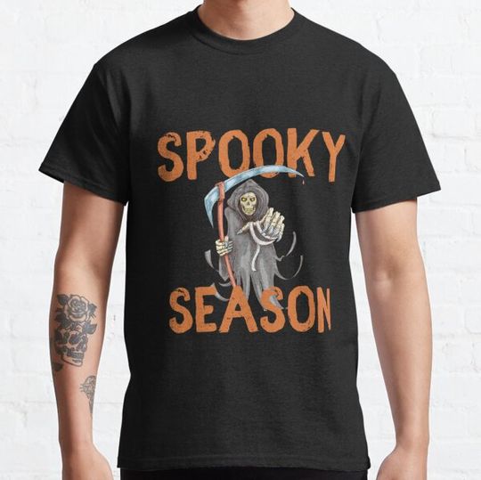 Discover Groovy ghost spooky season Halloween T-shirts
