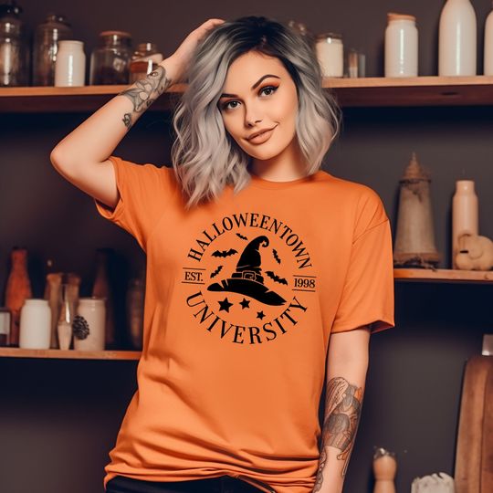 Discover Halloweentown University Est 1998 Shirt, Halloween Town Shirt, Halloweentown 1998 Sweatshirt, Halloween Witch, Fall Shirt
