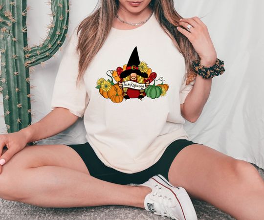 Discover Thanksgiving Gnome Sweatshirt for Fall Celebrations