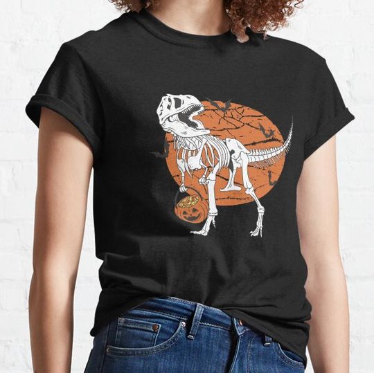 Discover Halloween dinosaurs T-shirts