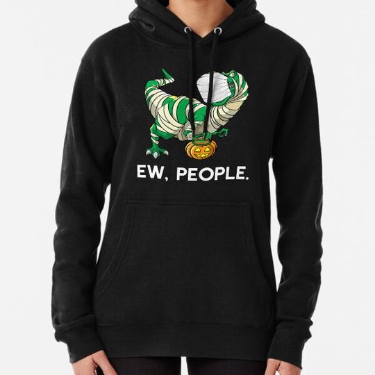 Discover Ew People Dinosaur Face Mask Halloween Hoodies