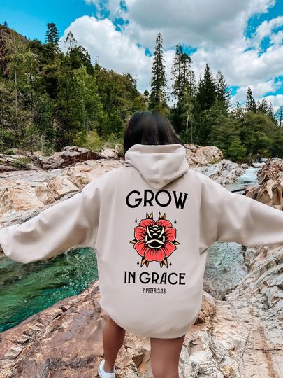 Discover Aesthetic Christian Sweatshirt, Women's Religious Shirt, Bible Verse Hoodie, Boho Faith Tshirt, Cute Christian Gifts, Catholic Gifts, G8152