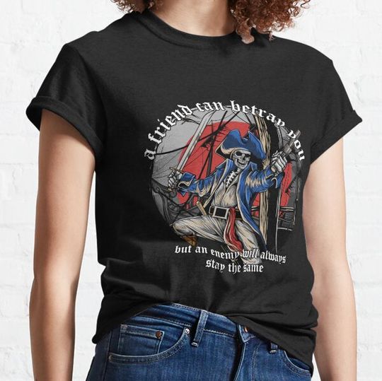 Discover Skeleton Pirate Captain T-shirts
