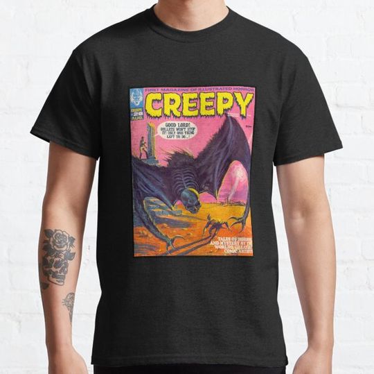 Discover ANOTHER GREAT VINTAGE CREEPY # 28 MAGAZINE COVER! T-shirts