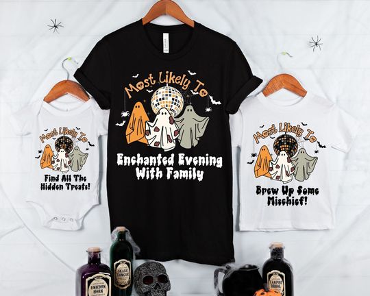Discover Funny Matching Family Halloween Shirt - Fun Pregnancy Announcement Tee