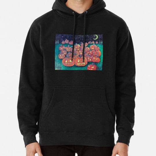 Discover Jackolantern Patch Hoodies