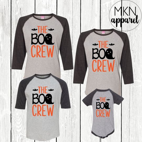 Discover The Boo Crew, Family Halloween Shirts, Ghost Shirts, Cute Halloween Shirt